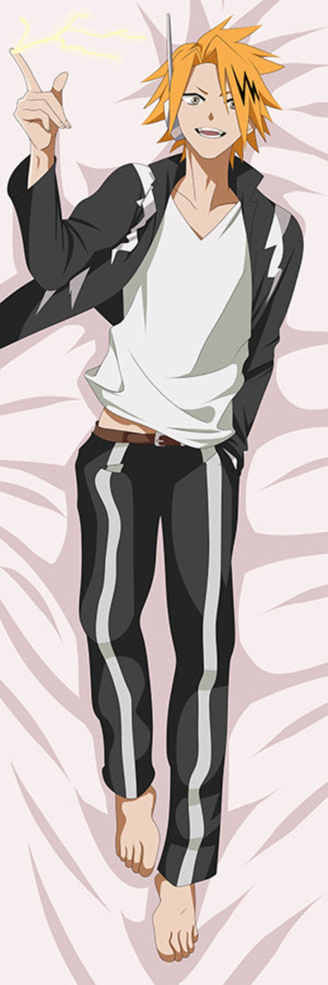 Denki Kaminari My Hero Academia 051602A1B1-Dakimakura Anime Body Pillow Case-Dakiheaven.com