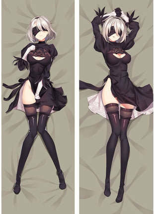 2B NieR Automata 73067-Dakimakura Anime Body Pillow Case-Dakiheaven.com