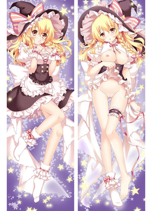 Marisa Kirisame Touhou 18+ 93039-Dakimakura Anime Body Pillow Case