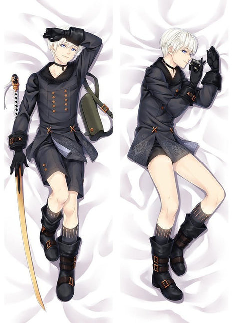 9S NieR Automata 17027-1-Dakimakura Anime Body Pillow Case-Dakiheaven.com