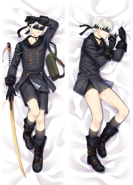 9S NieR Automata 17027-2-Dakimakura Anime Body Pillow Case-Dakiheaven.com