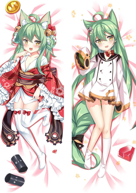 Akashi Azur Lane Dakimakura Anime Body Pillow Case 21614 Female Animal ears