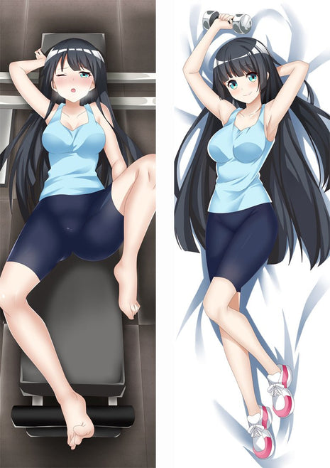 Akemi Soryuin How Heavy Are the Dumbbells You Lift 99034-Dakimakura Anime Body Pillow Case-Dakiheaven.com