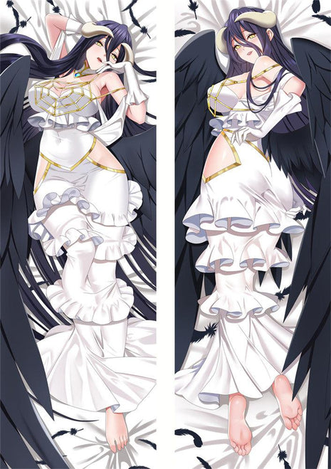 Albedo Overlord 23834-Dakimakura Anime Body Pillow Case