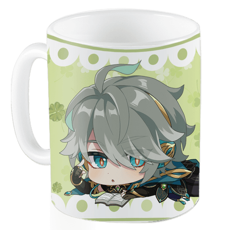 Alhaitham Genshin Impact Ceramic Anime Mug, Coffee Tea Cup-Mug / Coffee Tea Cup