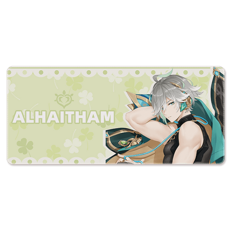 Alhaitham Genshin Impact Mouse Mat Pad Anime 30x70cm / 40x90cm-Mouse Mat / Pad