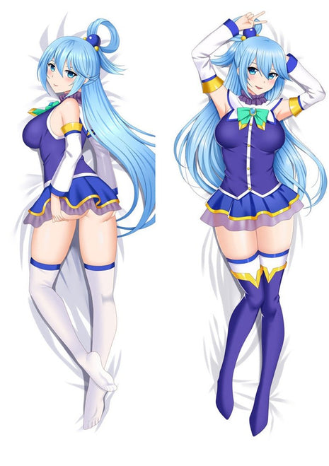 Aqua KonoSuba Dakimakura Anime Body Pillow Case 21826 Female