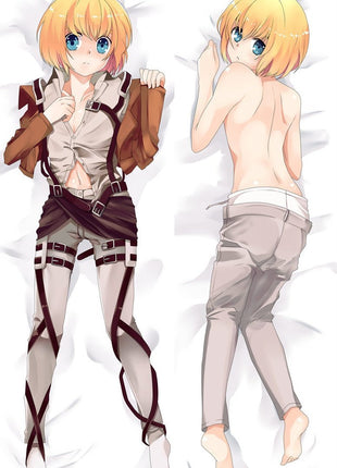 Armin Arlert Attack on Titan Dakimakura Anime Body Pillow Case 68041 Male