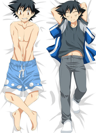 Ash Ketchum Pokemon 68024-Dakimakura Anime Body Pillow Case-Dakiheaven.com