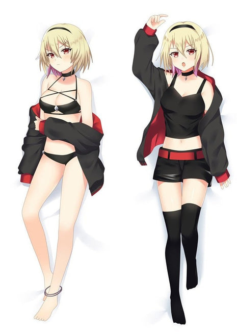 Ashizawa Saki Vtuber 201135-Dakimakura Anime Body Pillow Case-Dakiheaven.com