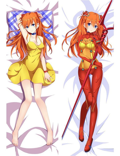 Asuka Langley Soryu Neon Genesis Evangelion 610056-Dakimakura Anime Body Pillow Case-Dakiheaven.com