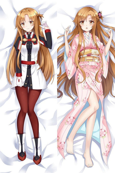 Asuna Sword Art Online Dakimakura Anime Body Pillow Case 710016 Female Kimono