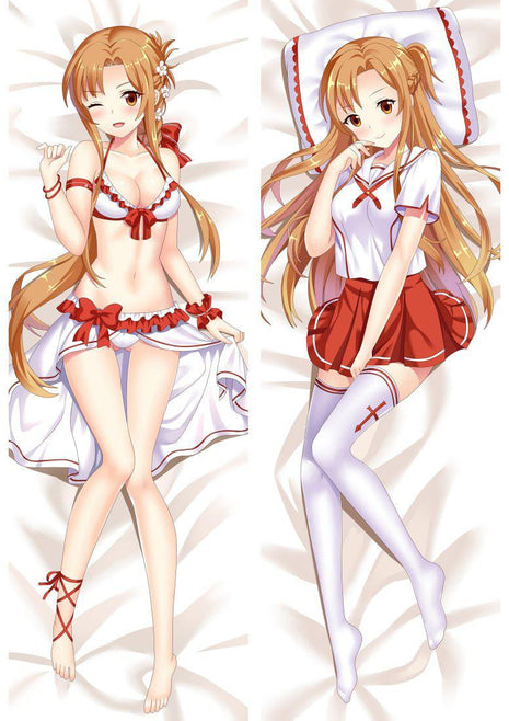 Asuna Sword Art Online 811027-Dakimakura Anime Body Pillow Case-Dakiheaven.com