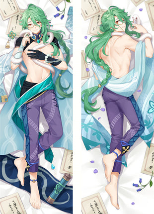 Baizhu Genshin Impact 23028-2-Dakimakura Anime Body Pillow Case-Dakiheaven.com