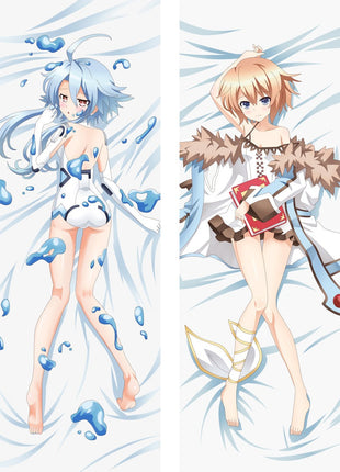 Blanc White Heart Hyperdimension Neptunia 98033-Dakimakura Anime Body Pillow Case-Dakiheaven.com