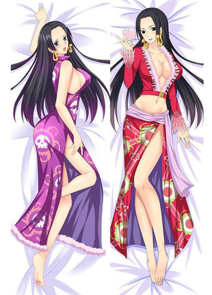 Boa Hancock One Piece 51060-Dakimakura Anime Body Pillow Case-Dakiheaven.com