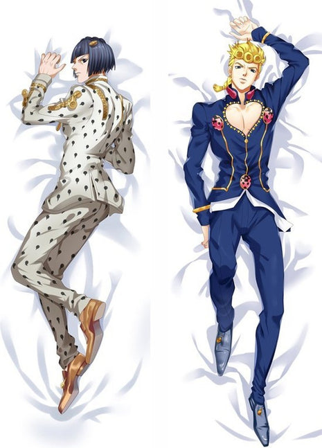 Bruno & Giorno JoJo's Bizarre Adventure 912015-Dakimakura Anime Body Pillow Case-Dakiheaven.com