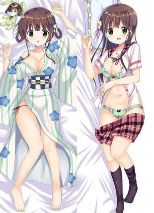 Chiya Is the Order a Rabbit 81008-Dakimakura Anime Body Pillow Case-Dakiheaven.com