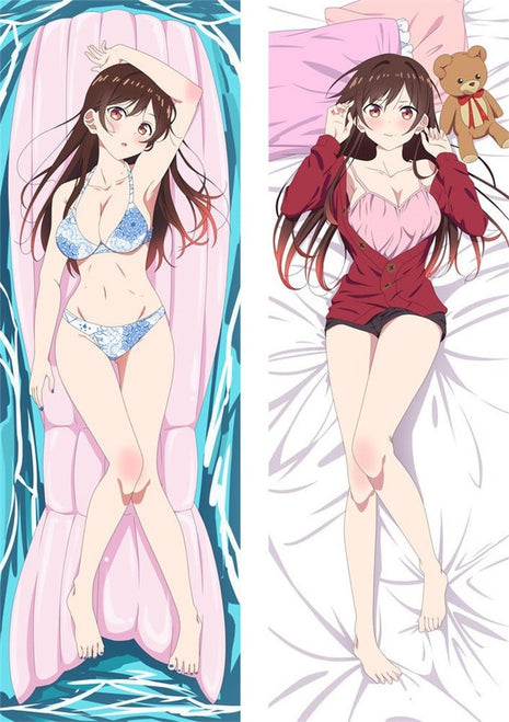 Chizuru Ichinose Mizugara Rent a Girlfriend 23238-Dakimakura Anime Body Pillow Case-Dakiheaven.com