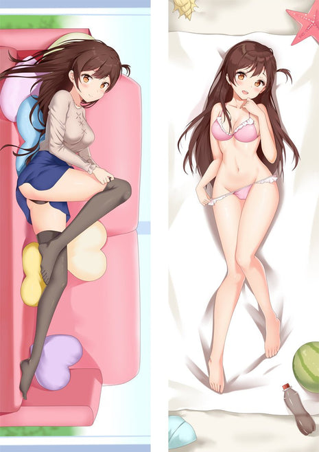 Chizuru Ichinose Mizugara Rent a Girlfriend 201211-Dakimakura Anime Body Pillow Case-Dakiheaven.com