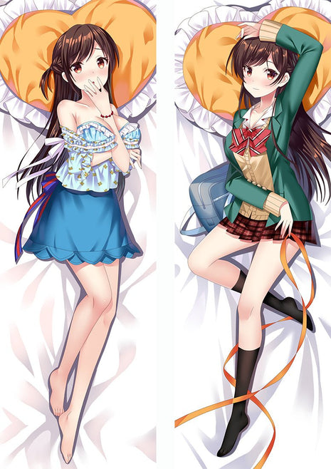 Chizuru Ichinose Mizugara Rent a Girlfriend 20418-Dakimakura Anime Body Pillow Case-Dakiheaven.com