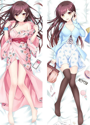 Chizuru Ichinose Mizugara Rent a Girlfriend Dakimakura Anime Body Pillow Case 21642 Female Kimono