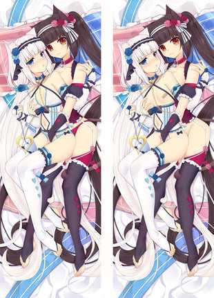 Chocola & Vanilla Nekopara 20001-3-Dakimakura Anime Body Pillow Case-Dakiheaven.com