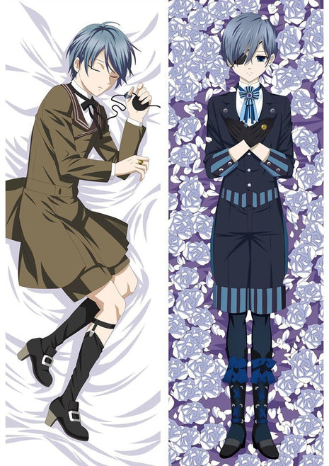 Ciel Phantomhive Black Butler Dakimakura Anime Body Pillow Case 87012 Male