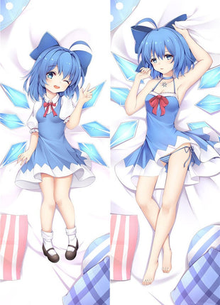 Cirno Embodiment of Scarlet Devil Touhou 18108-1-Dakimakura Anime Body Pillow Case-Dakiheaven.com