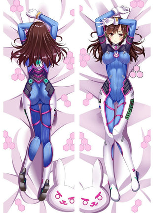 D Va Overwatch 69078-Dakimakura Anime Body Pillow Case-Dakiheaven.com