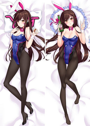 D Va Overwatch 77043-Dakimakura Anime Body Pillow Case-Dakiheaven.com