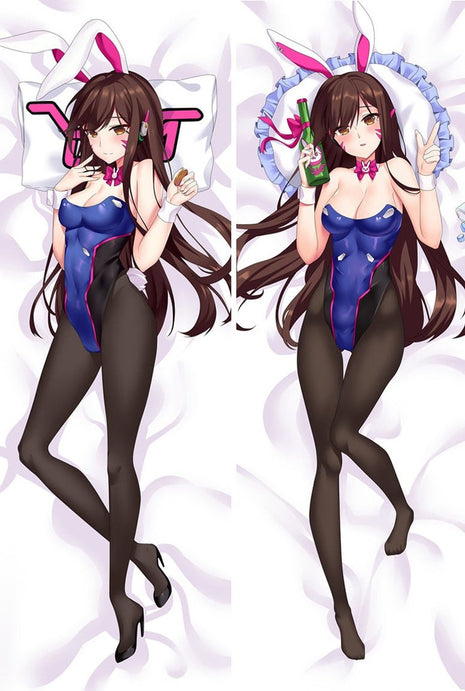 D Va Overwatch 77043-Dakimakura Anime Body Pillow Case-Dakiheaven.com