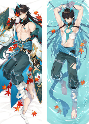 Dan Heng Honkai Star Rail 23039-2-Dakimakura Anime Body Pillow Case-Dakiheaven.com