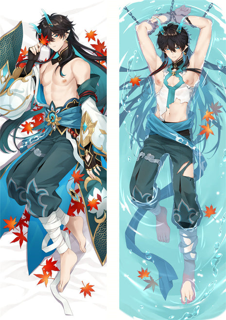 Dan Heng Honkai Star Rail 23039-2-Dakimakura Anime Body Pillow Case