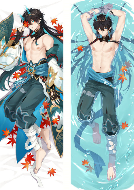 Dan Heng Honkai Star Rail 23039-3-Dakimakura Anime Body Pillow Case