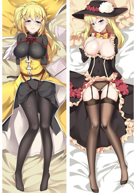 Darkness KonoSuba 86128-Dakimakura Anime Body Pillow Case-Dakiheaven.com