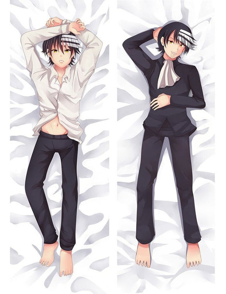 Death the Kid Soul Eater 611061-Dakimakura Anime Body Pillow Case-Dakiheaven.com