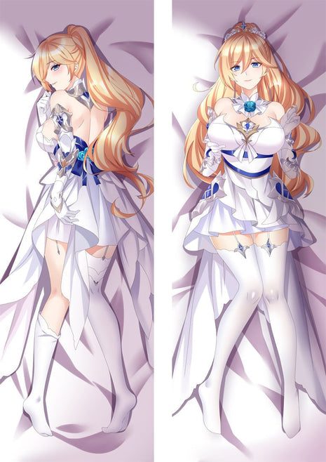 Durandal Honkai Impact Dakimakura Anime Body Pillow Case 21431 Female Wedding dress