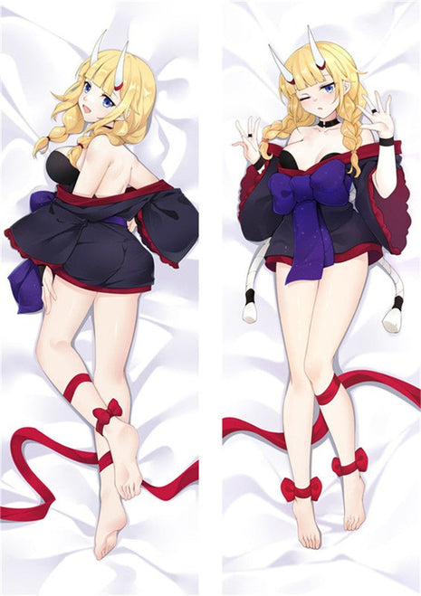 Eiko Ya Boy Kongming Dakimakura Anime Body Pillow Case 22023-2 Female Horns