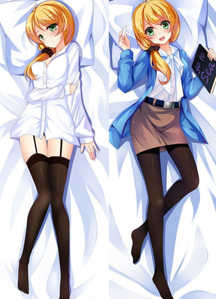 Ellen Baker New Horizon Dakimakura Anime Body Pillow Case 67007 Female School uniform