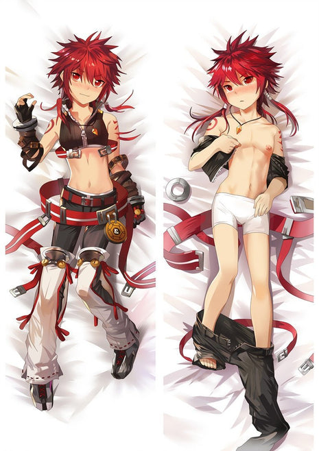 Elsword 810008-Dakimakura Anime Body Pillow Case-Dakiheaven.com