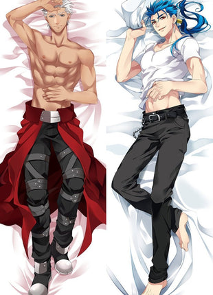 Emiya & Cu Chulainn Fate Grand Order 67001-Dakimakura Anime Body Pillow Case-Dakiheaven.com