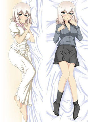 Erika Itsumi Girls und Panzer 611058-Dakimakura Anime Body Pillow Case-Dakiheaven.com