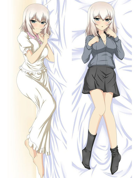 Erika Itsumi Girls und Panzer 611058-Dakimakura Anime Body Pillow Case-Dakiheaven.com