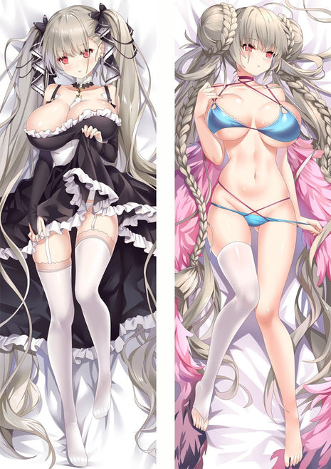 Formidable Azur Lane Dakimakura Anime Body Pillow Case 20208 Female Maid Swimsuit