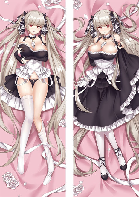 Formidable Azur Lane Dakimakura Anime Body Pillow Case 912018 Female Maid