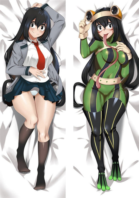 Froppy Tsuyu Asui My Hero Academia 21902-Dakimakura Anime Body Pillow Case-Dakiheaven.com