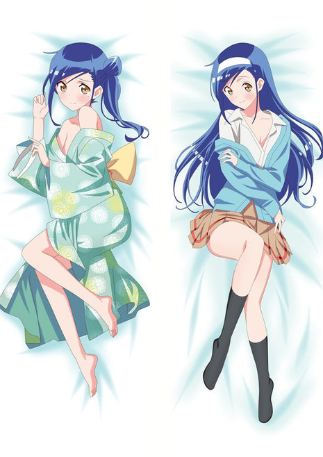 Fumino Furuhashi We Never Learn Bokuben Dakimakura Anime Body Pillow Case 97060 Female School uniform