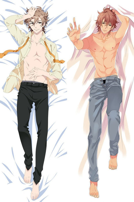 Futo Brothers Conflict Dakimakura Anime Body Pillow Case 65071 Male