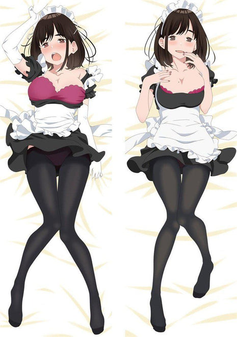 Ganbare Douki-chan Dakimakura Anime Body Pillow Case 22211 Female Maid